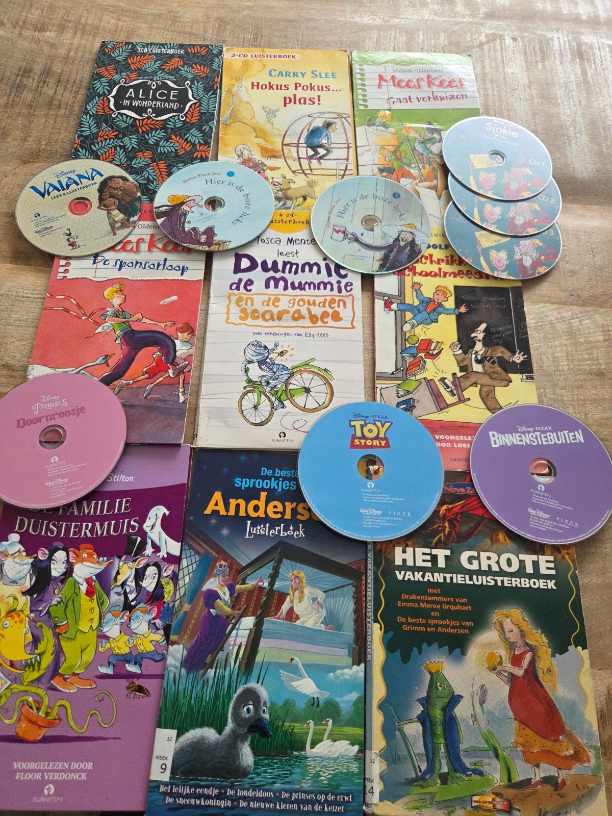 Diverse kinder luister cd's van luisterboeken, Ophalen of Verzenden, Cd, Kind