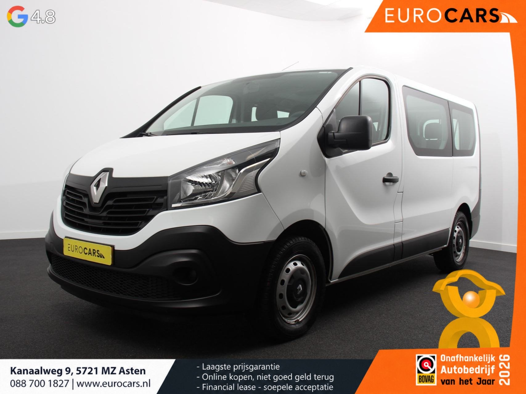 Renault Trafic Passenger 1.6 dCi Zen Energy 9persoons PERSON, Auto's, Stof, Gebruikt, Euro 6, 255 €/maand