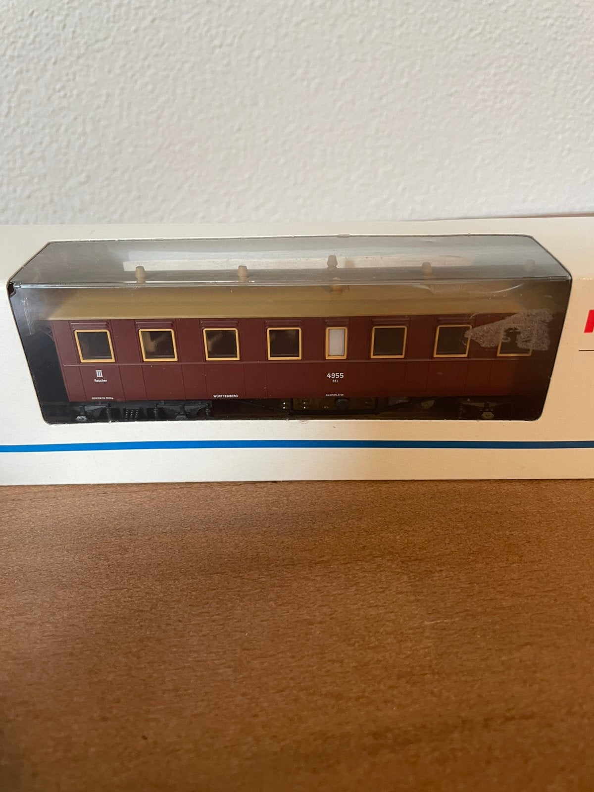 Marklin Wurttemberg treinset 4 wagens 4210 4211 4212 4213, Hobby en Vrije tijd, Modeltreinen | H0, Wisselstroom, Wagon, Ophalen of Verzenden