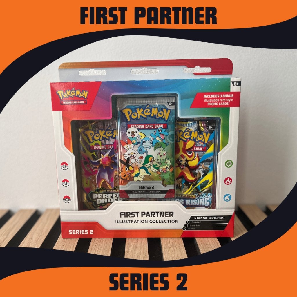 🔶 POKEMON FIRST PARTNER ILLUSTRATION COLLECTION SERIES 2, Ophalen of Verzenden, Nieuw, Overige typen