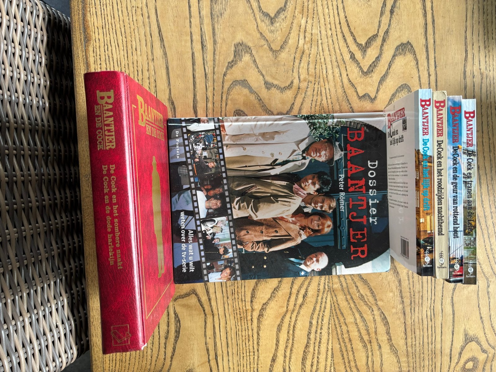 Baantjer Boeken en Dossier Collectie, Ophalen of Verzenden, Gelezen, Tv-bewerking