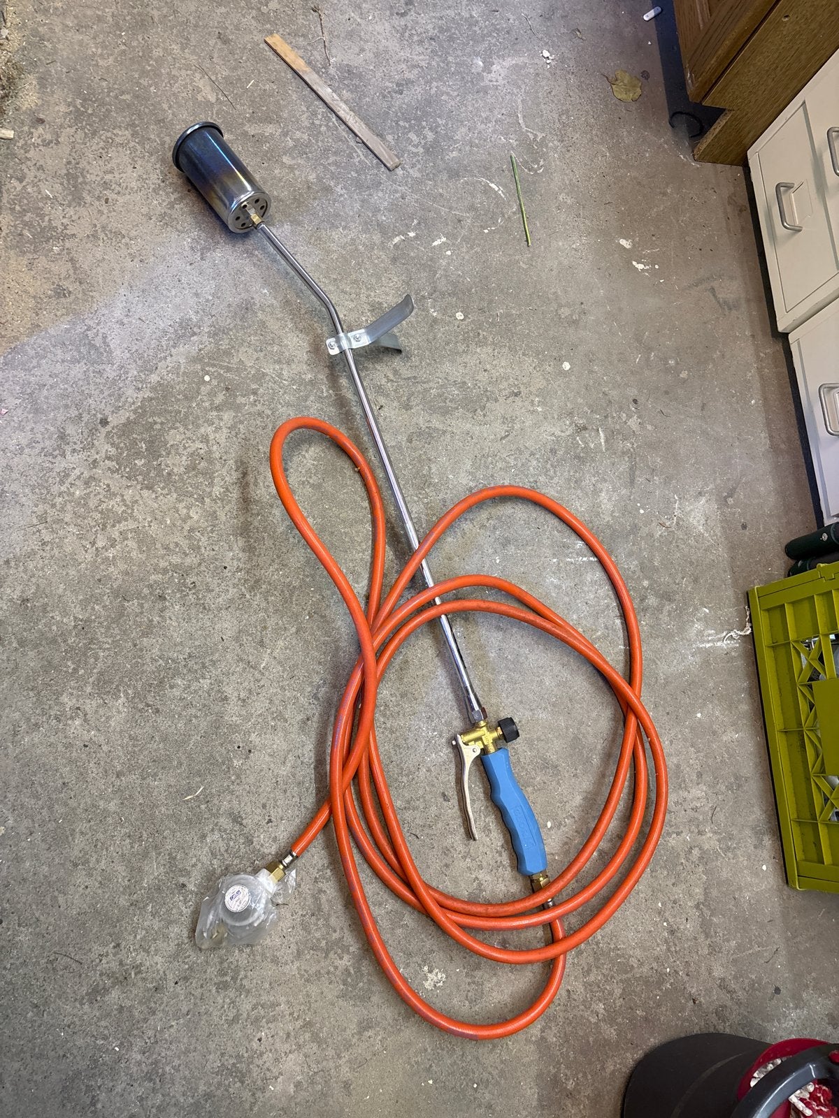 Gloria Thermo Professional onkruidbrander gas, Ophalen, Zo goed als nieuw