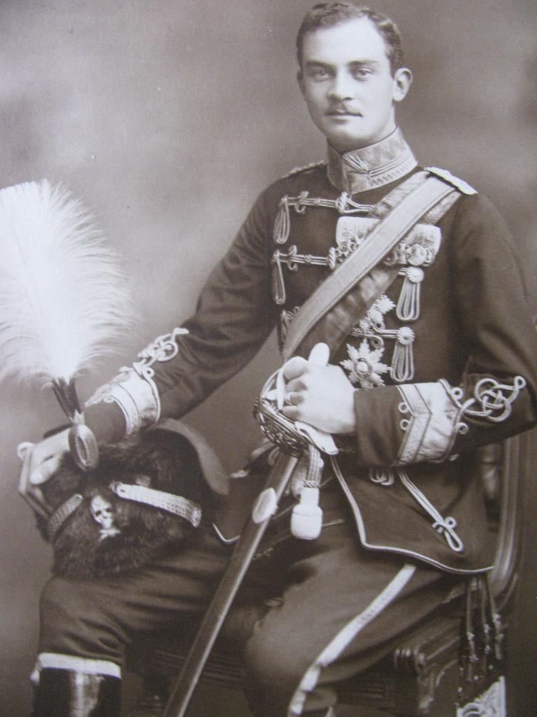 Antieke Duitse Kaart uit 1919 - Huzaren Regiment  Doodshoofd, Verzenden, Landmacht, Duitsland, Overige typen
