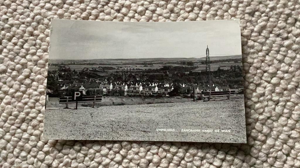 Ansichtkaart Simpelveld Panorama vanaf de Huls. 914, Verzamelen, Ophalen of Verzenden, 1960 tot 1980, Gelopen, Limburg