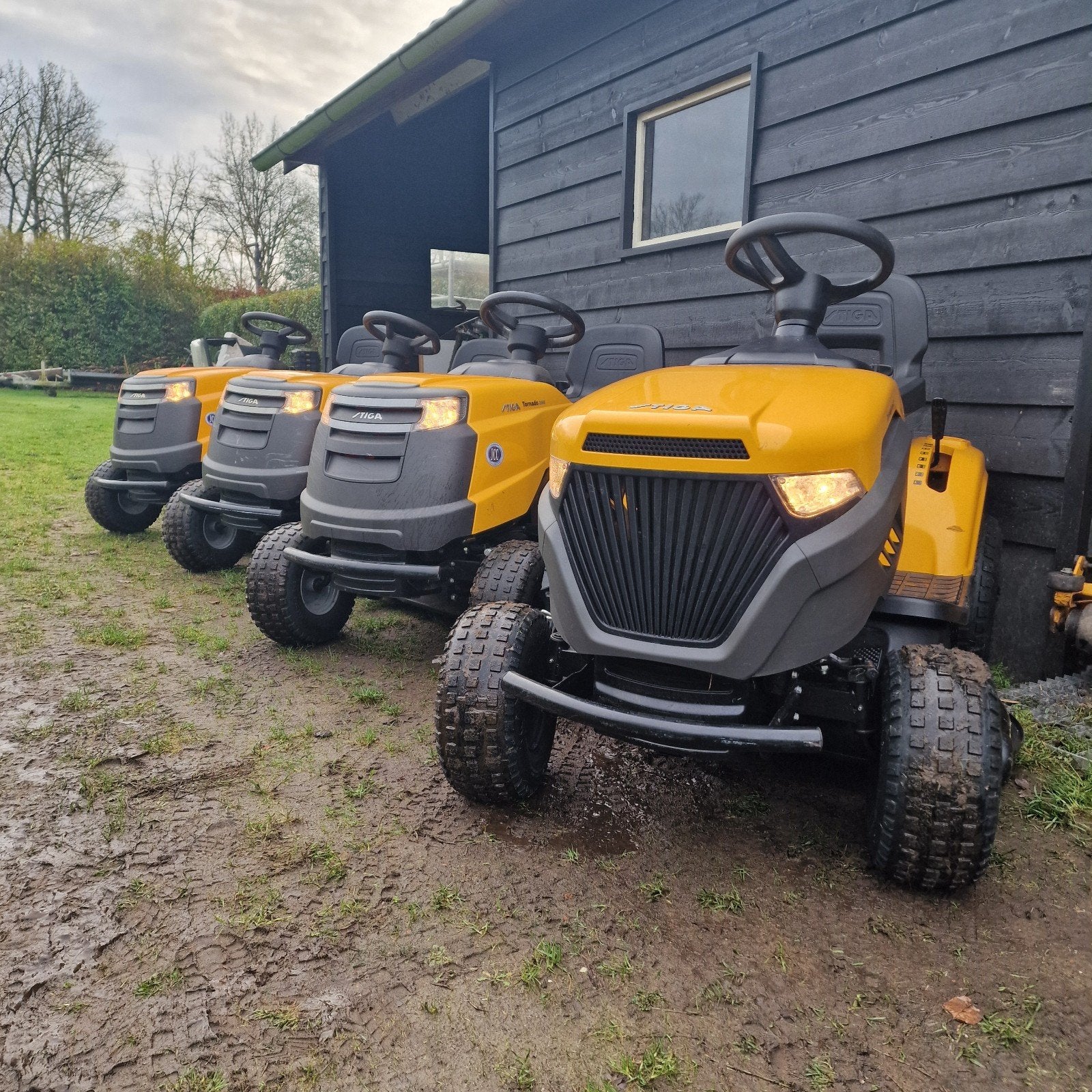 Ruin 25 goede gebruikte zitmaaiers vanaf €450,-, Ophalen, Castelgarden Honda Stiga, Zo goed als nieuw, Elektrische starter