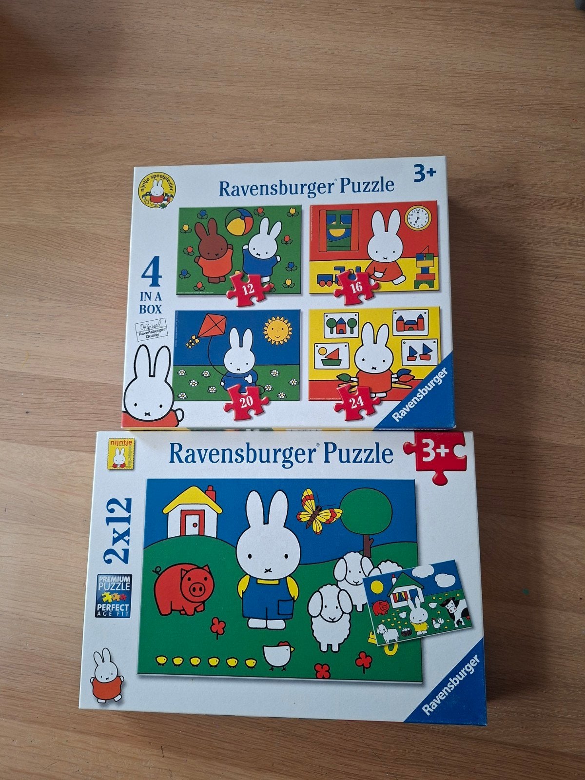 Nijntje puzzels, Ophalen, 10 tot 50 stukjes, 2 tot 4 jaar