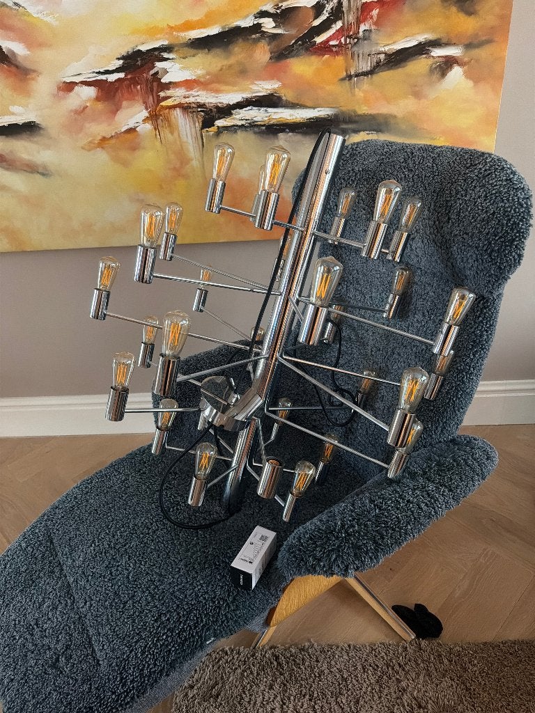 Herstal Manola 30 - chandelier, Ophalen, Gebruikt, Modern, Industrieel, E14 (klein)