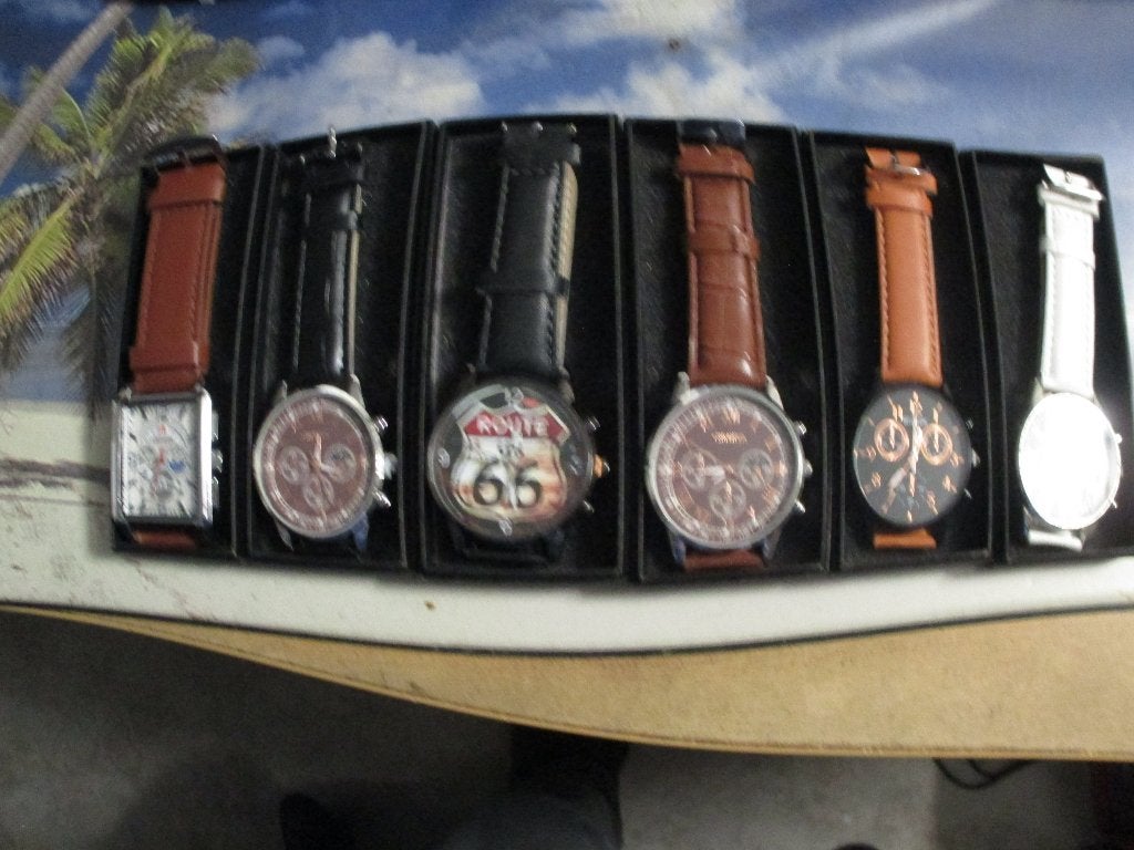 HERENHORLOGES NIEUW QUARTZ JAPAN EN SWISS MADE €12,50 INCL, Sieraden, Tassen en Uiterlijk, Horloges | Heren, Overige merken, Leer