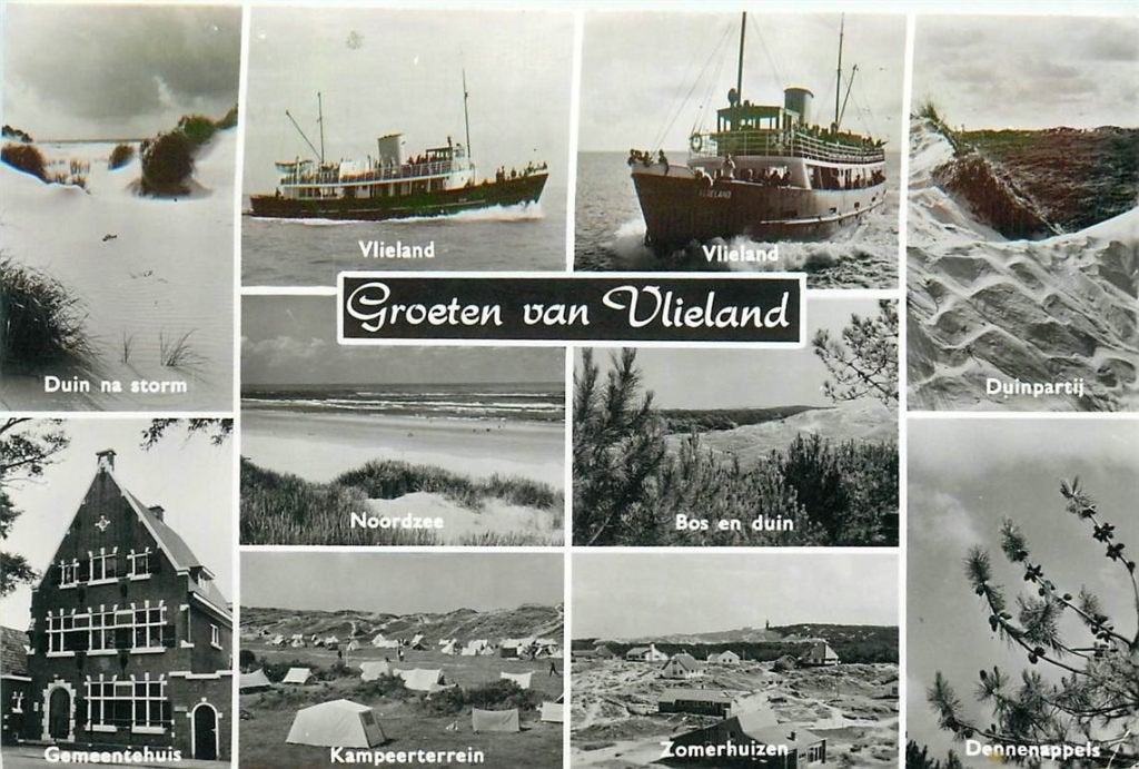 702-092-027 Vlieland, Verzenden, Voor 1920, Friesland