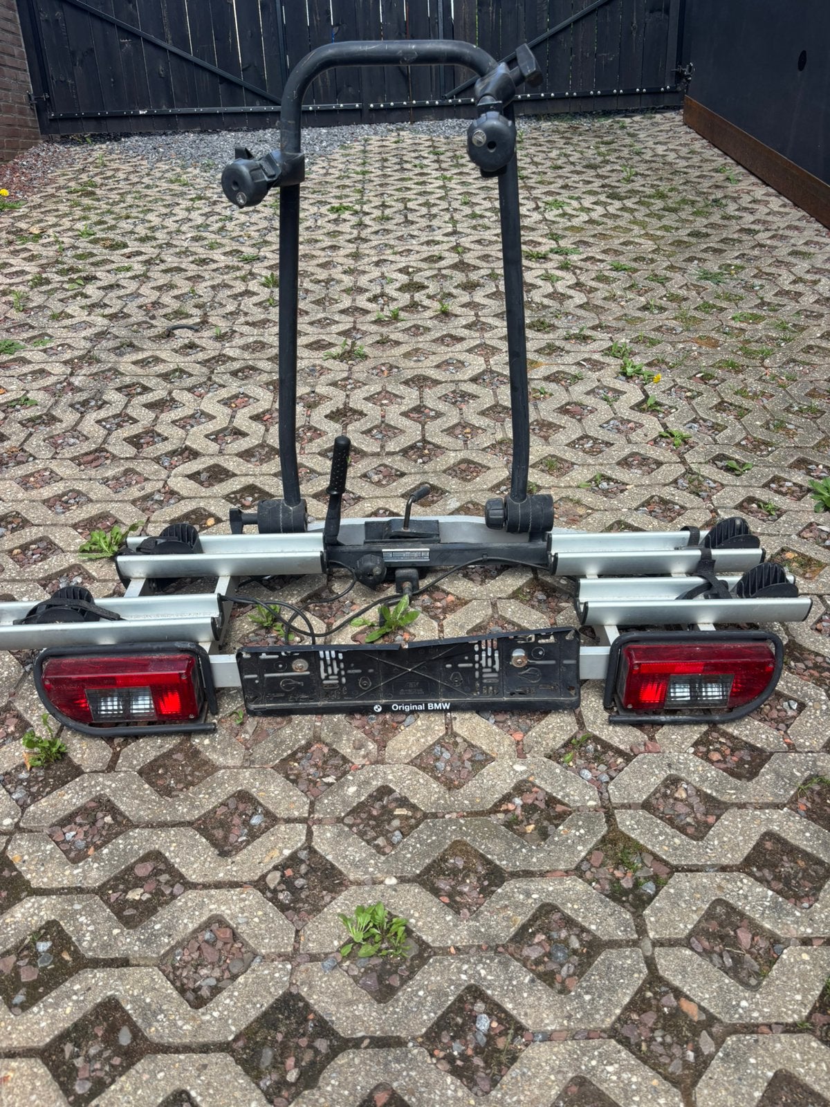 BMW Trekhaak Fietsendrager voor 2 fietsen, Auto diversen, Fietsendragers, Ophalen of Verzenden, Zo goed als nieuw, 2 fietsen, Trekhaakdrager