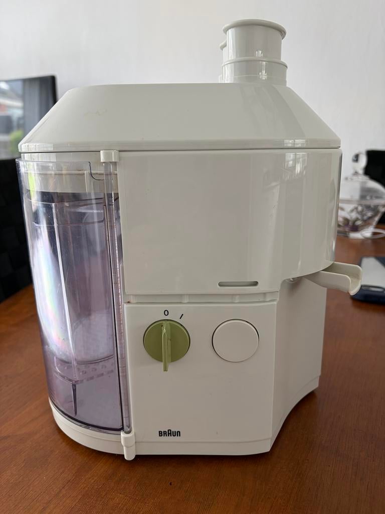 Braun sapcentrifuge inclusief alle onderdelen, Ophalen, Gebruikt, Elektrisch, Sapcentrifuge