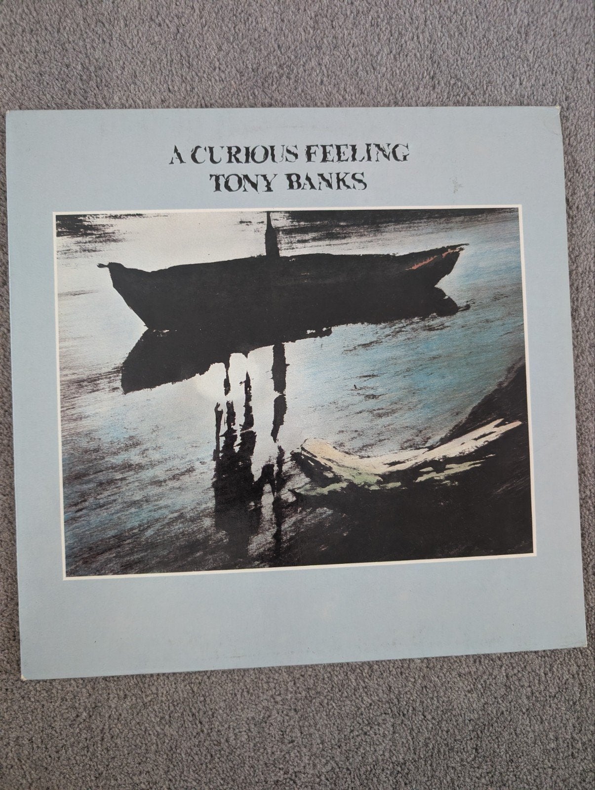 Tony Banks - A Curious Feeling LP (1979), LP, Rock, Gebruikt, Originele persing