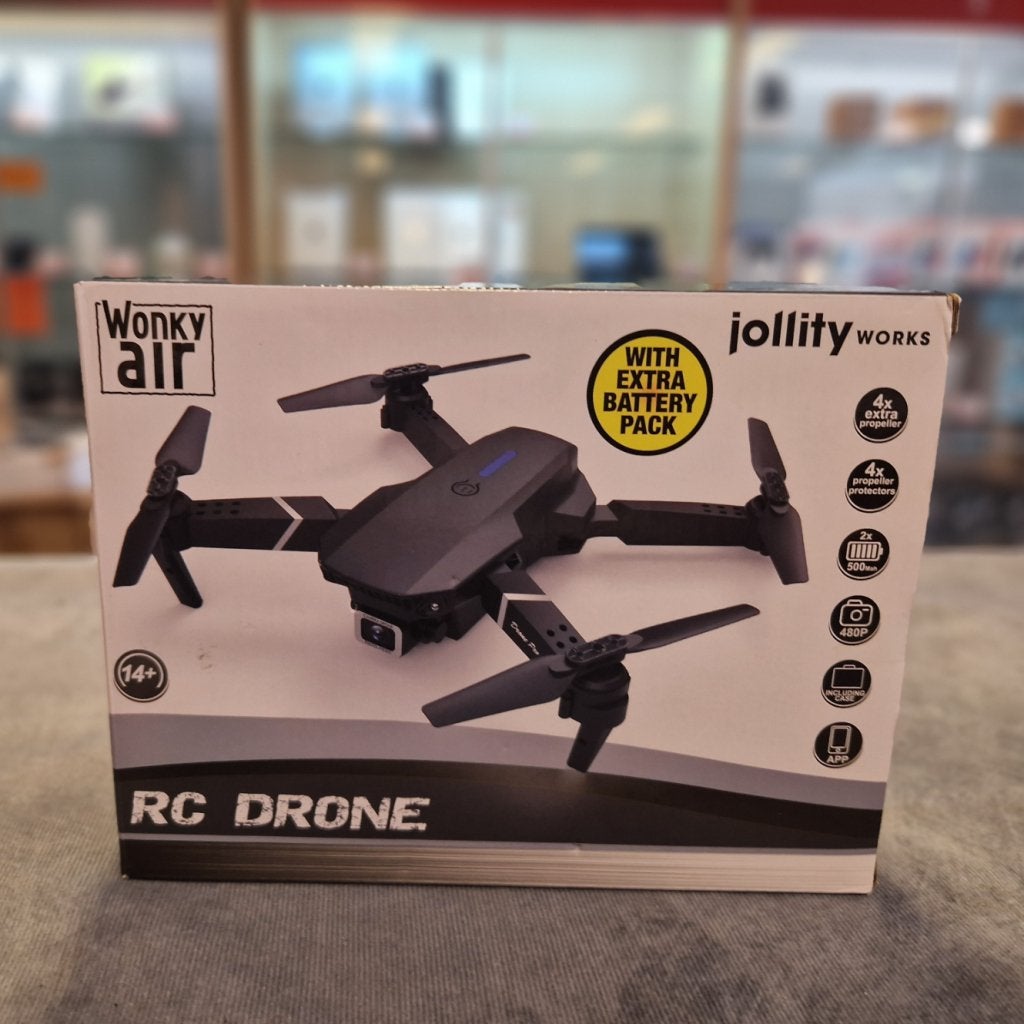 Jollity Works Wonkey Monky Air Drone - In Nette Staat, Flex Ltd., Zo goed als nieuw, https://flex.com/contact-us, Nobelstraat 10, 5807 GA Oostrum LB, Limburg, Nederland