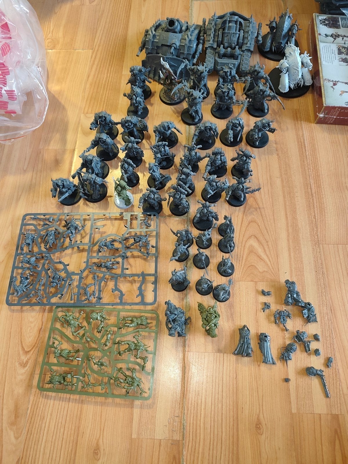 Warhammer 40k Death Guard, Hobby en Vrije tijd, Wargaming, Ophalen of Verzenden, Gebruikt, Warhammer 40000, Figuurtje(s)