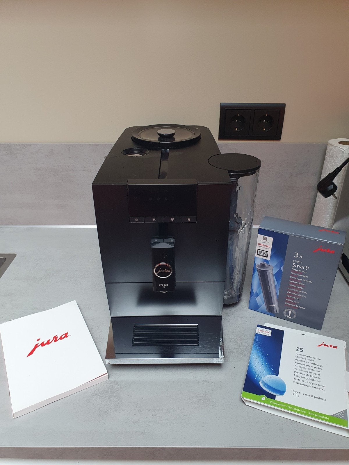 Jura ENA 4 Volautomaat Koffiemachine - Zo goed als nieuw, Witgoed en Apparatuur, Koffiezetapparaten, Ophalen, Zo goed als nieuw