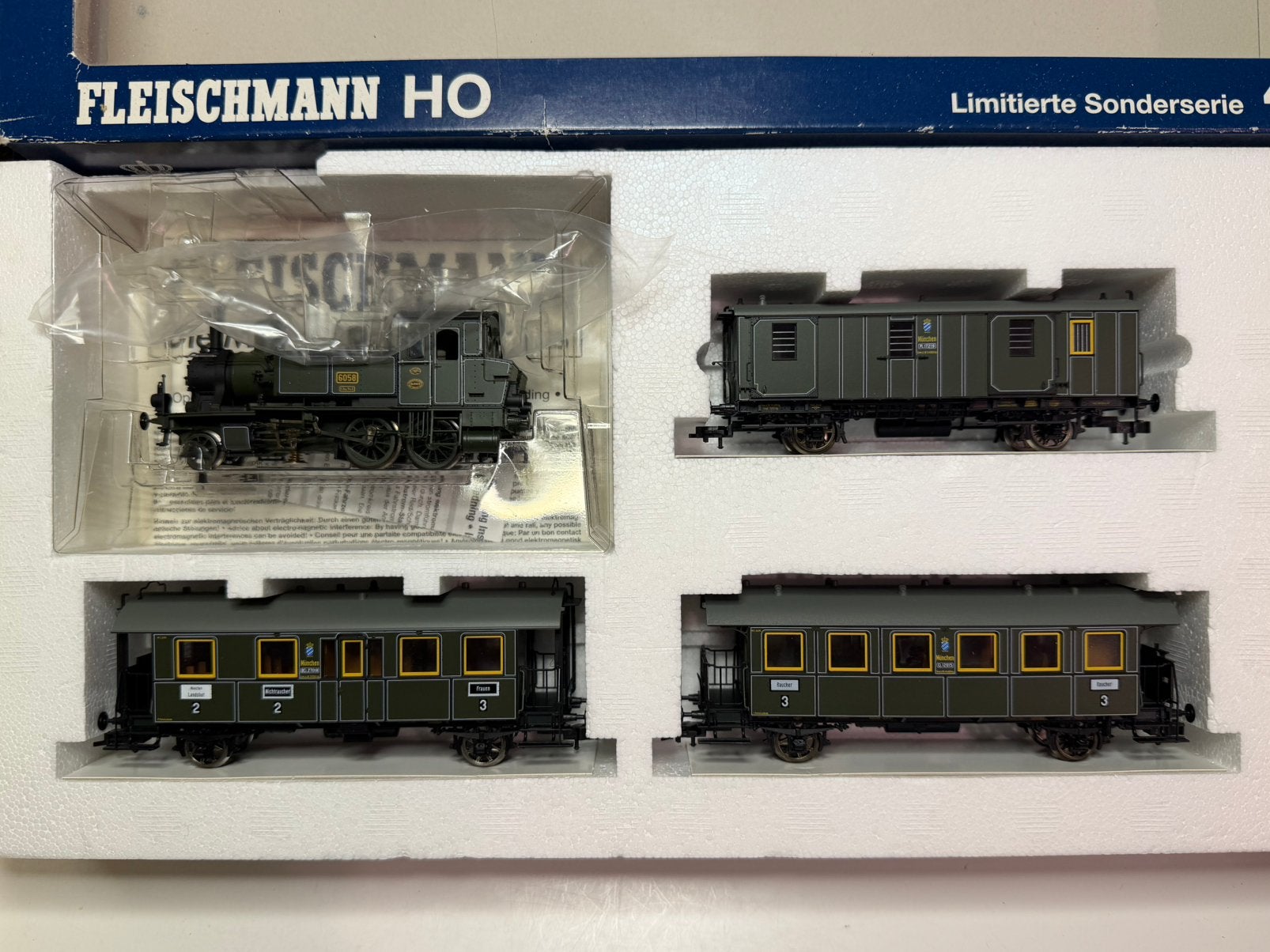 Fleischmann 4901 gelimiteerde uitgave digitaal, Treinset, Gelijkstroom, Fleischmann, Ophalen of Verzenden
