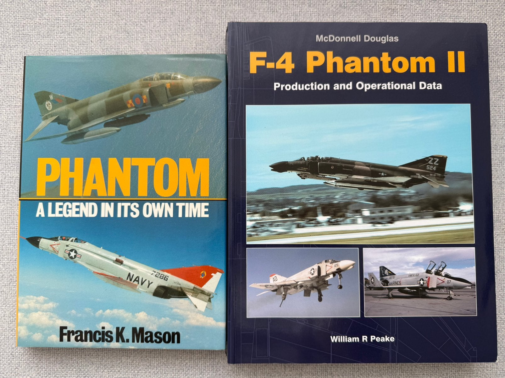 2 Boeken over de legendarische F-4 Phantom!, Ophalen of Verzenden, 1945 tot heden, Zo goed als nieuw, Luchtmacht