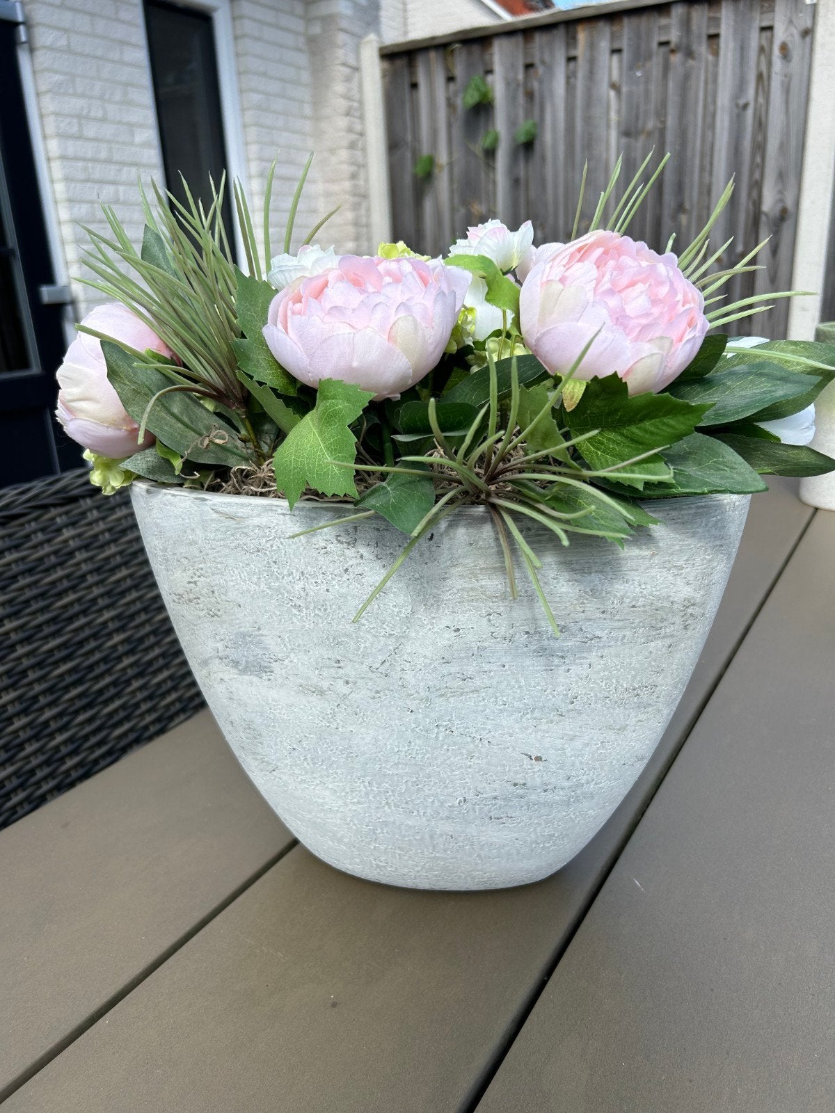 Kunstbloemen decoratie voor  binnen., Ophalen, Zo goed als nieuw, Bloemstuk, Binnen