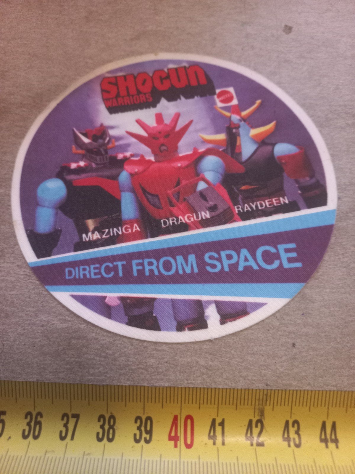 Shogun Warriors POG /  / Sticker - Mazinga Dragun Rayd, Verzamelen, Ophalen of Verzenden