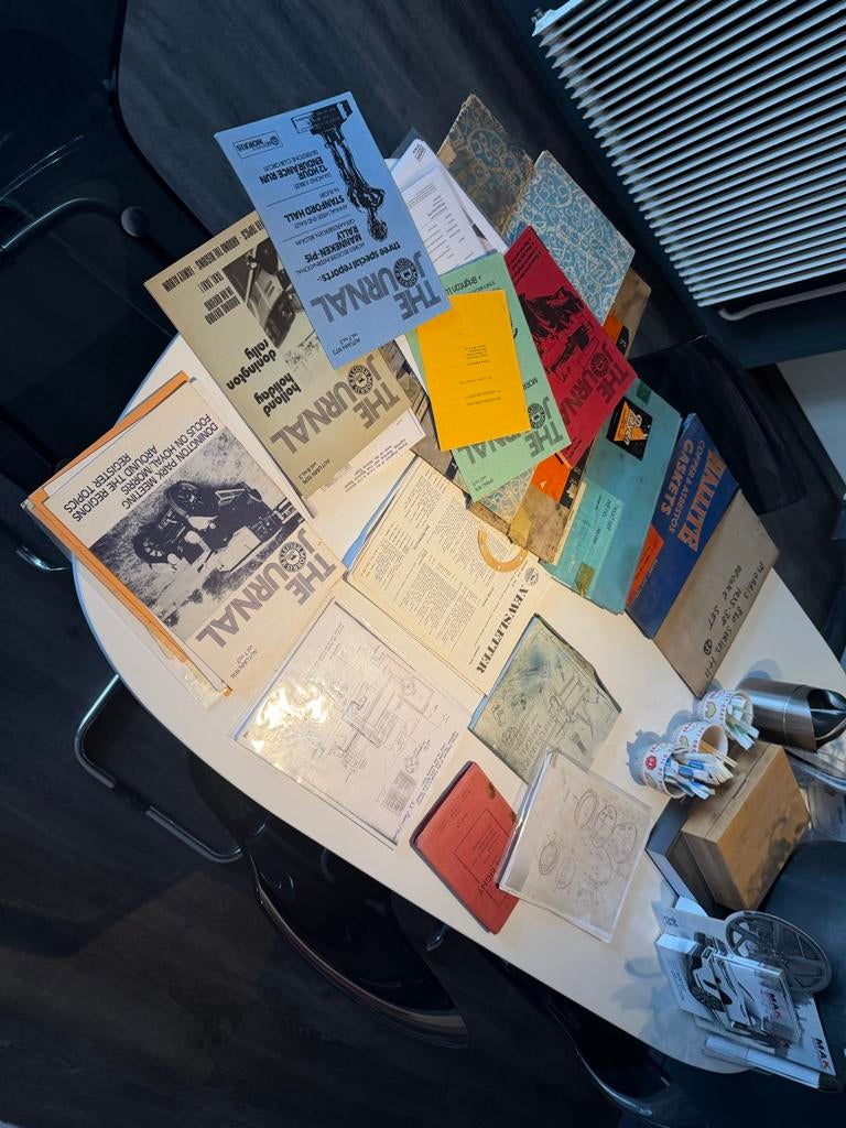 Verzameling van oude auto tijdschriften en handleidingen, Boeken, Ophalen of Verzenden, Gelezen, Algemeen