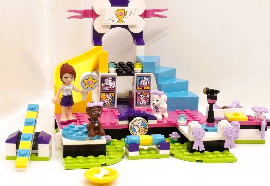 Lego Friends 41300 Puppy kampioenschap.+ gratis extra hondje, Lego, Ophalen of Verzenden, Disney, Complete set