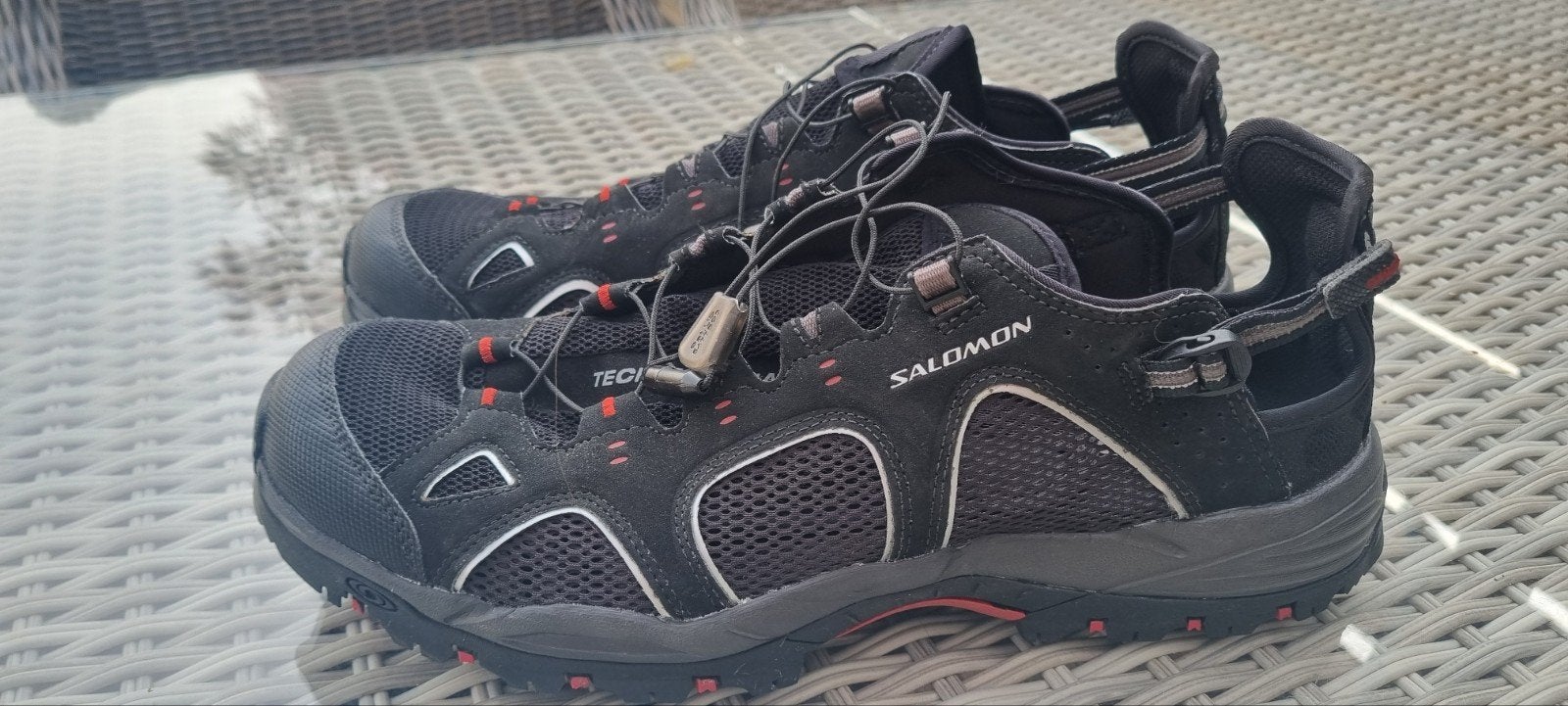 Salomon Techamphibian 3 Outdoorschoen Heren Maat 48, Ophalen of Verzenden, Nieuw, Zwart