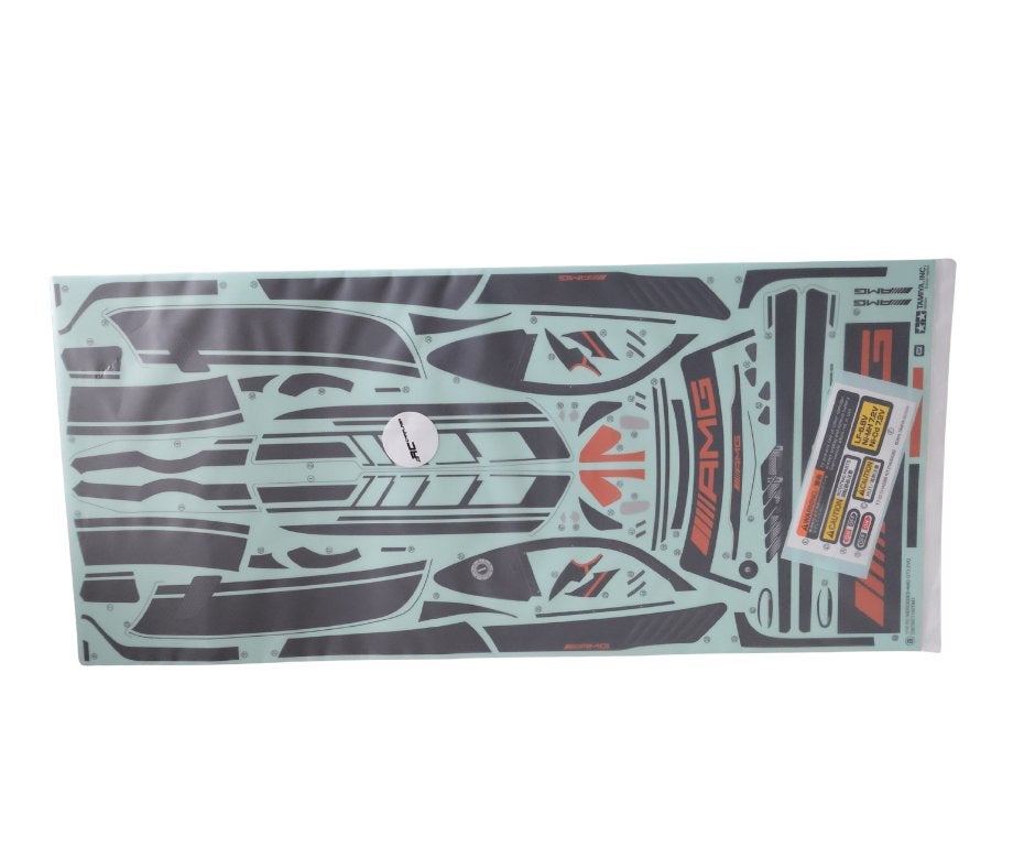 Tamiya 19490168 Sticker Mercedes-AMG GT3 EVO 19490168, Ophalen of Verzenden, Nieuw, Auto onroad