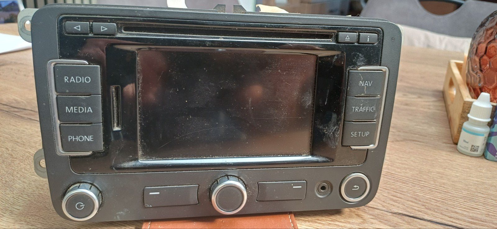navigatie en radio cdspeler, Ophalen of Verzenden, Gebruikt