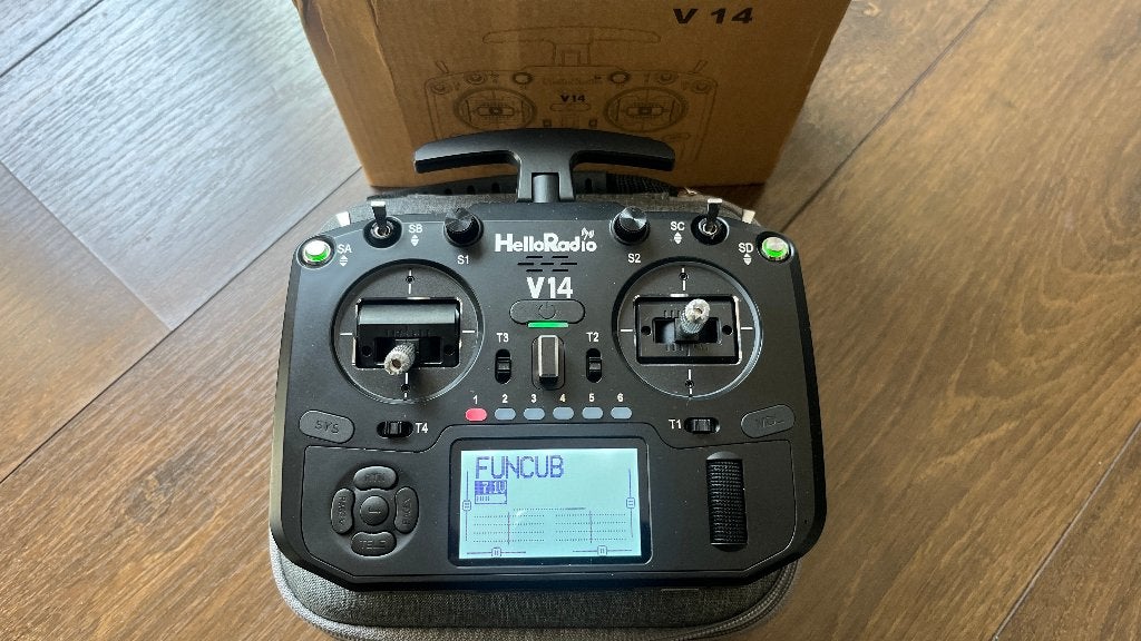 HelloRadio V14 LCD EdgeTX 4in1 Als nieuw, Ophalen of Verzenden, Zo goed als nieuw