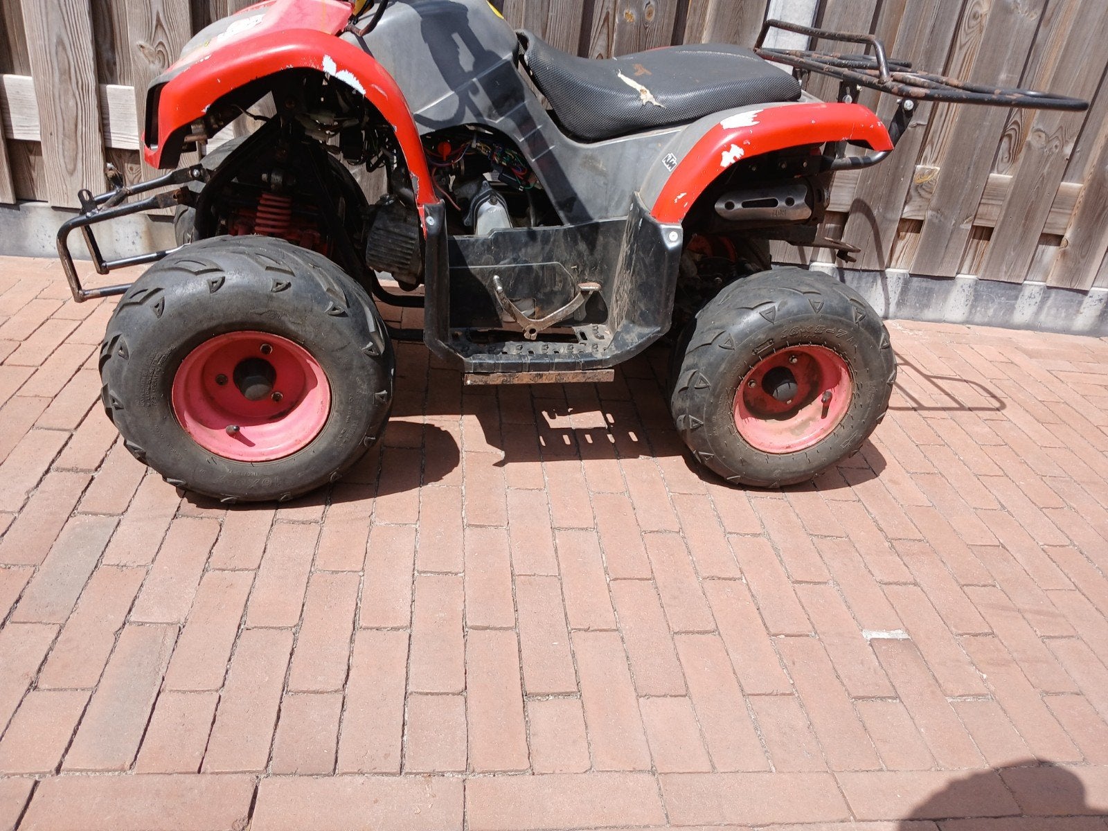 125cc quad semi automaat opknapper vaste prijs, Ophalen, Gebruikt, Overige typen