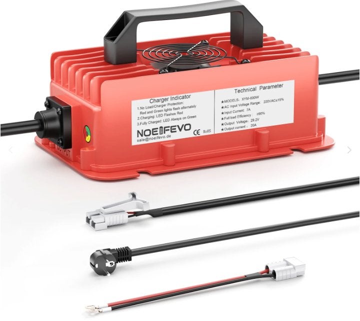 NOEIFEVO - Lifepo4 Accu lader 600 Watt / 20A 29.2V, Hobby en Vrije tijd, Elektronica-componenten, Nieuw, Ophalen of Verzenden