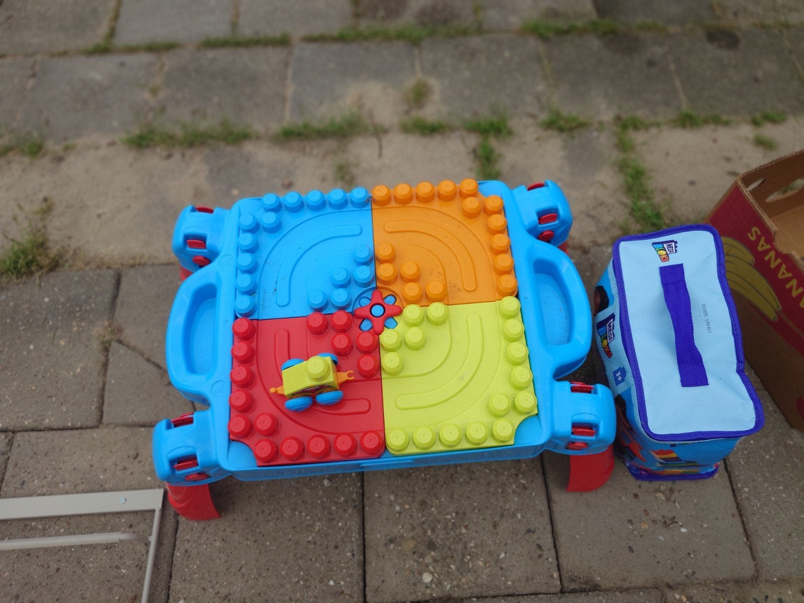 Fisher price Mega bloks met speeltafel, Ophalen