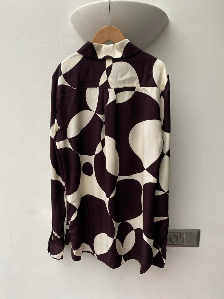 Fifth House blouse met patroon maat 36, Ophalen of Verzenden, Nieuw, Maat 36 (S), Bruin