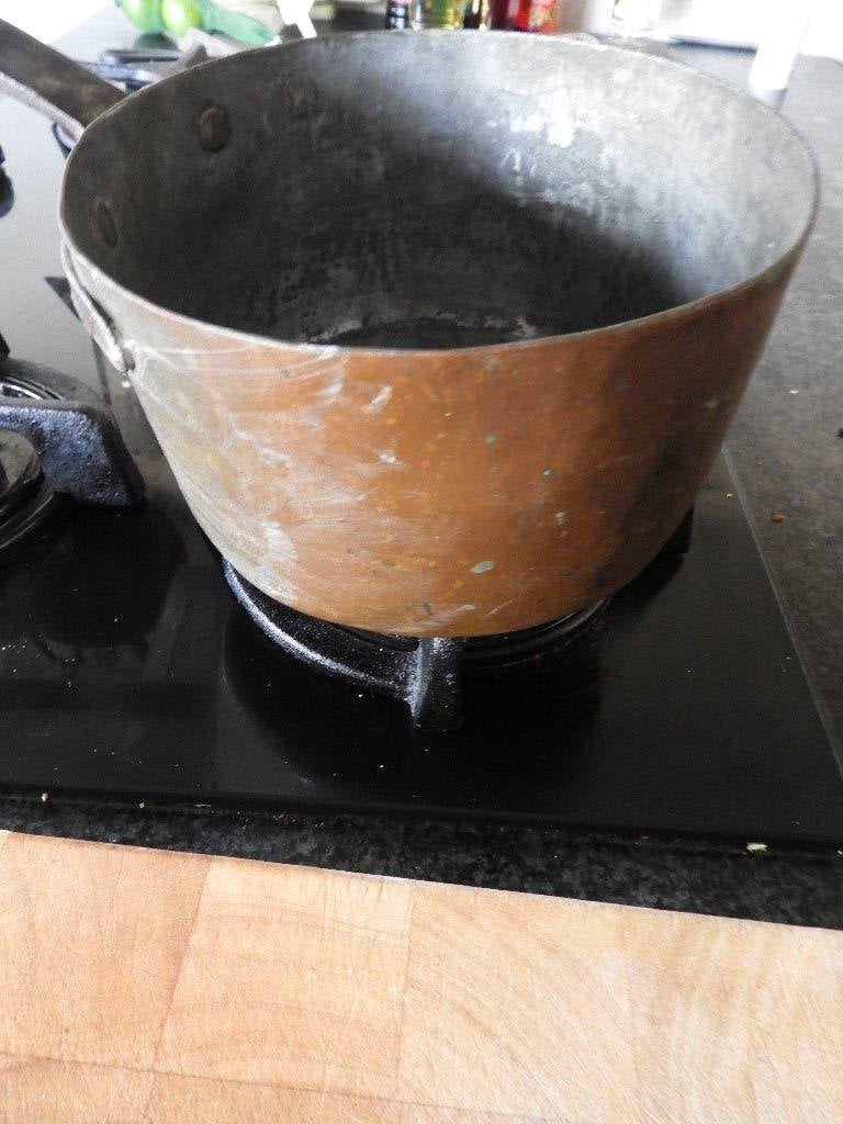 koperen steelpan, Ophalen of Verzenden