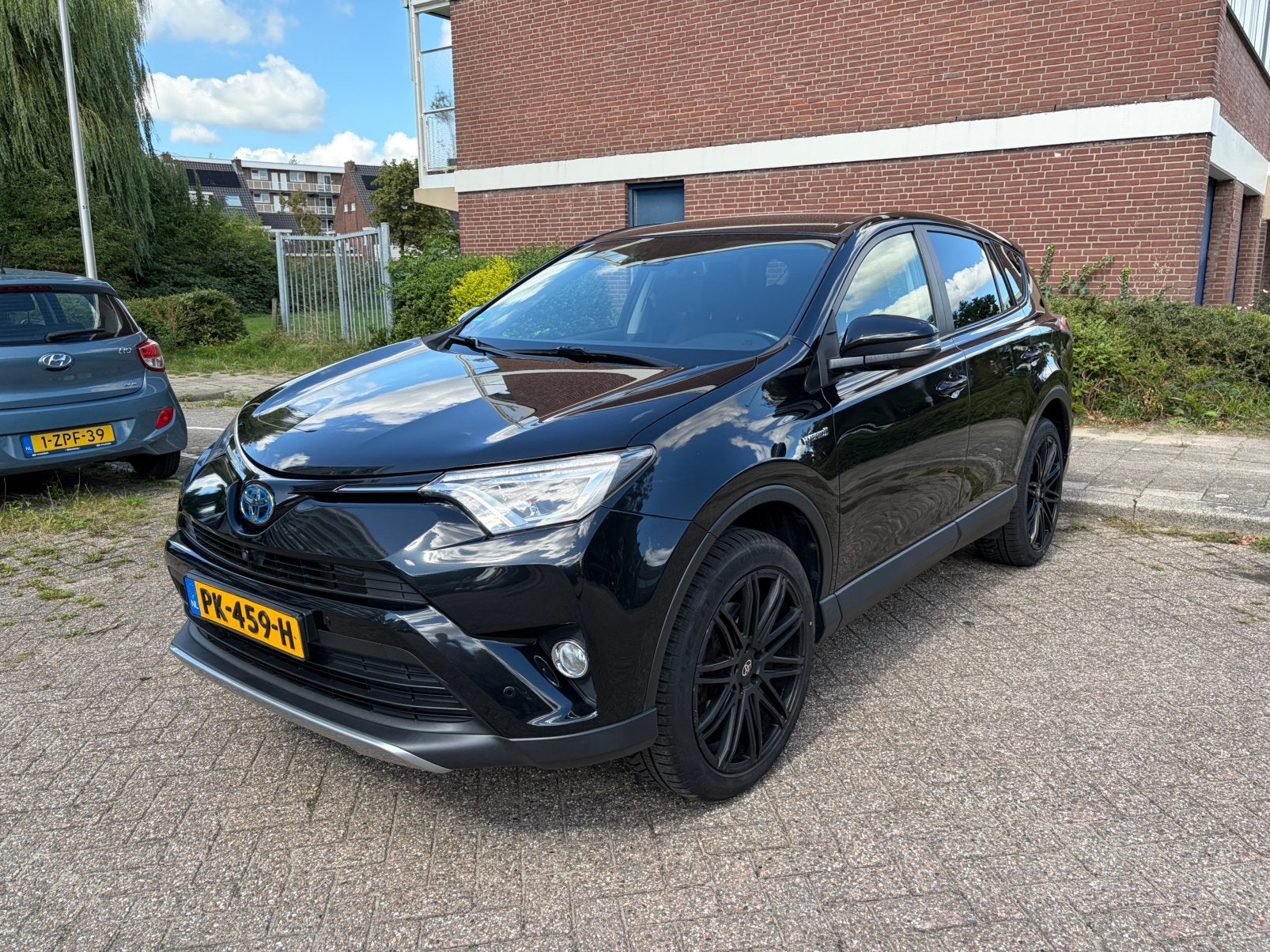 Toyota Rav4 Hybrid AWD 2017 Zwart JBL 360 camera, Automaat, Regensensor, Zwart, 155 pk