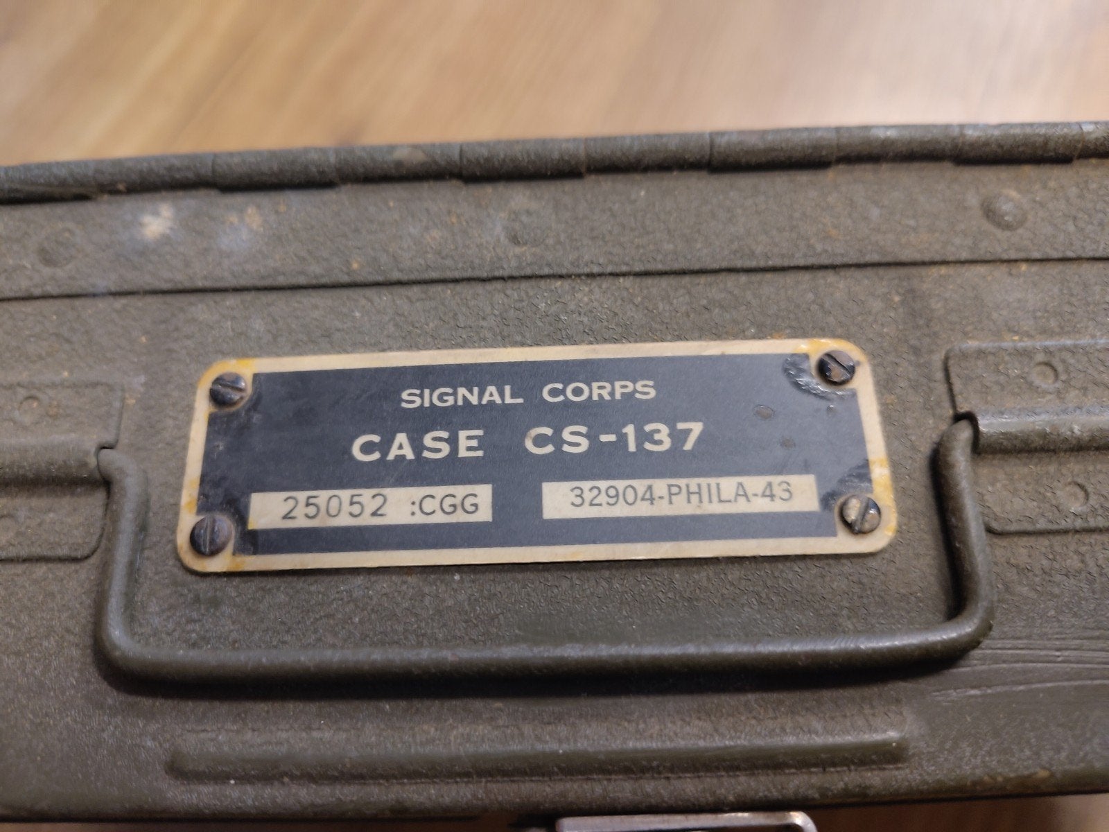 CS-137 xtal box voor SCR-609 610 SCR-509 510 jeep radio, Ophalen of Verzenden, Amerika