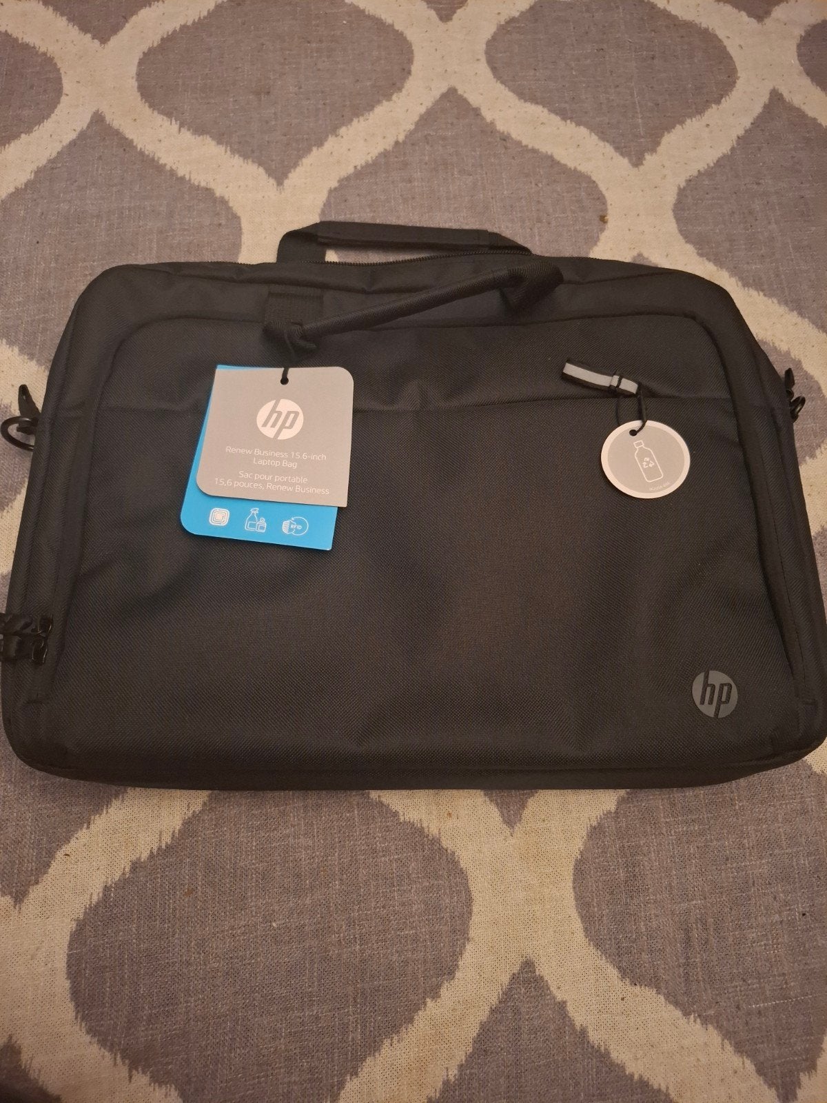 HP Laptoptas 15.6 inch - Zwart, Ophalen of Verzenden, Schouderband, Zwart, Schoudertas