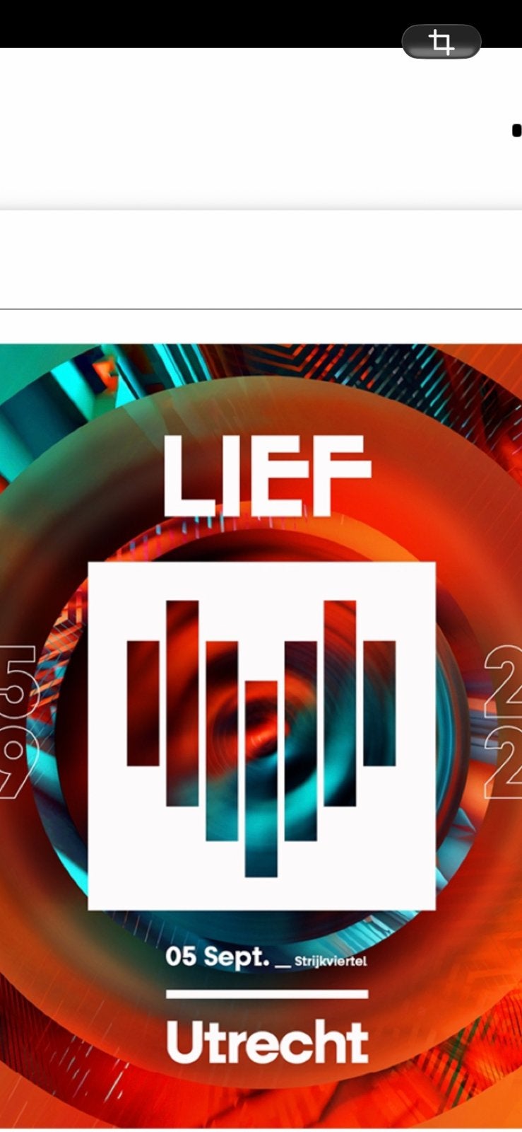 2 tickets lief festival 5 sept 2026, Eén persoon