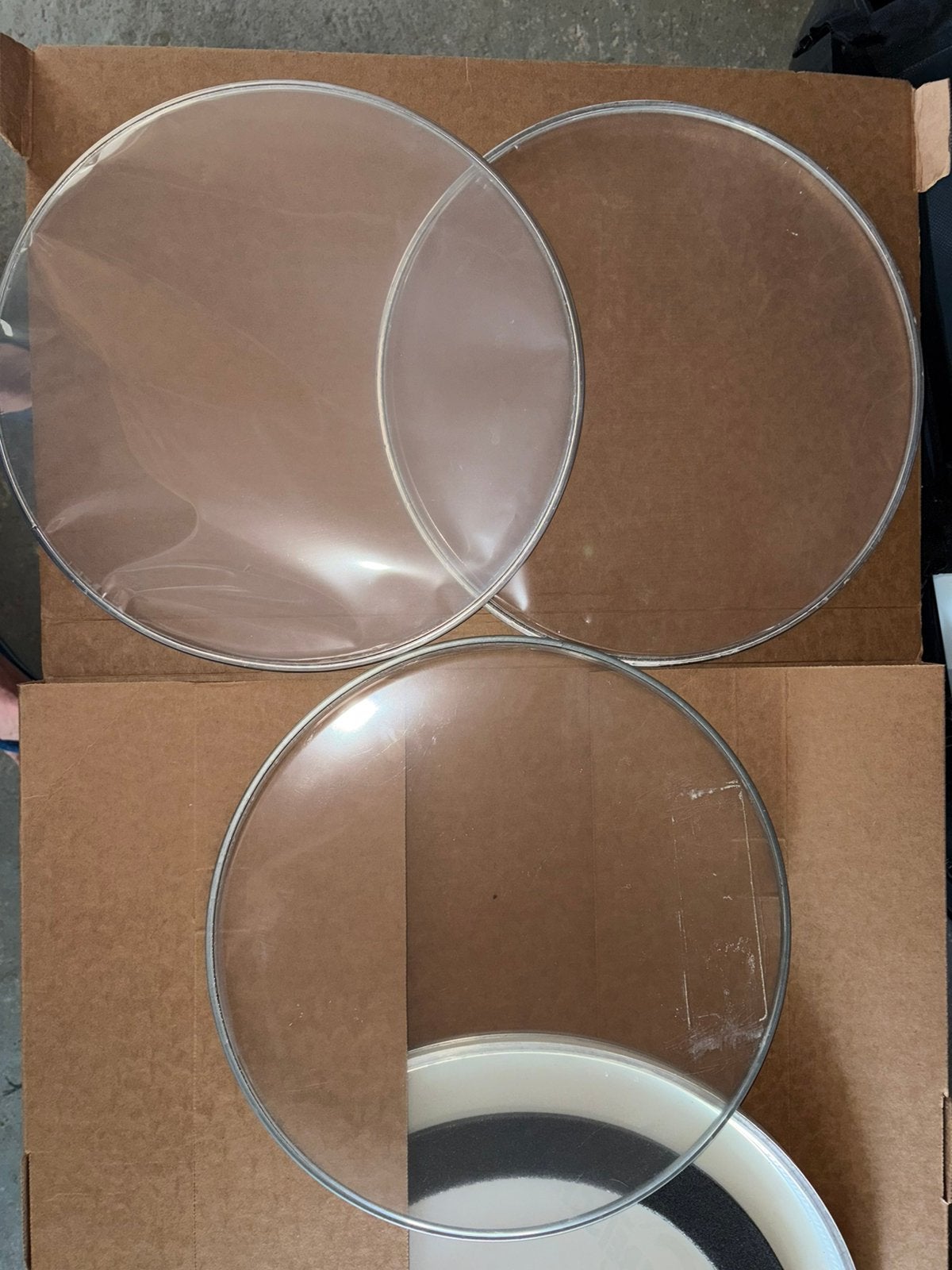 14” drumvellen clear, Muziek en Instrumenten, Ophalen