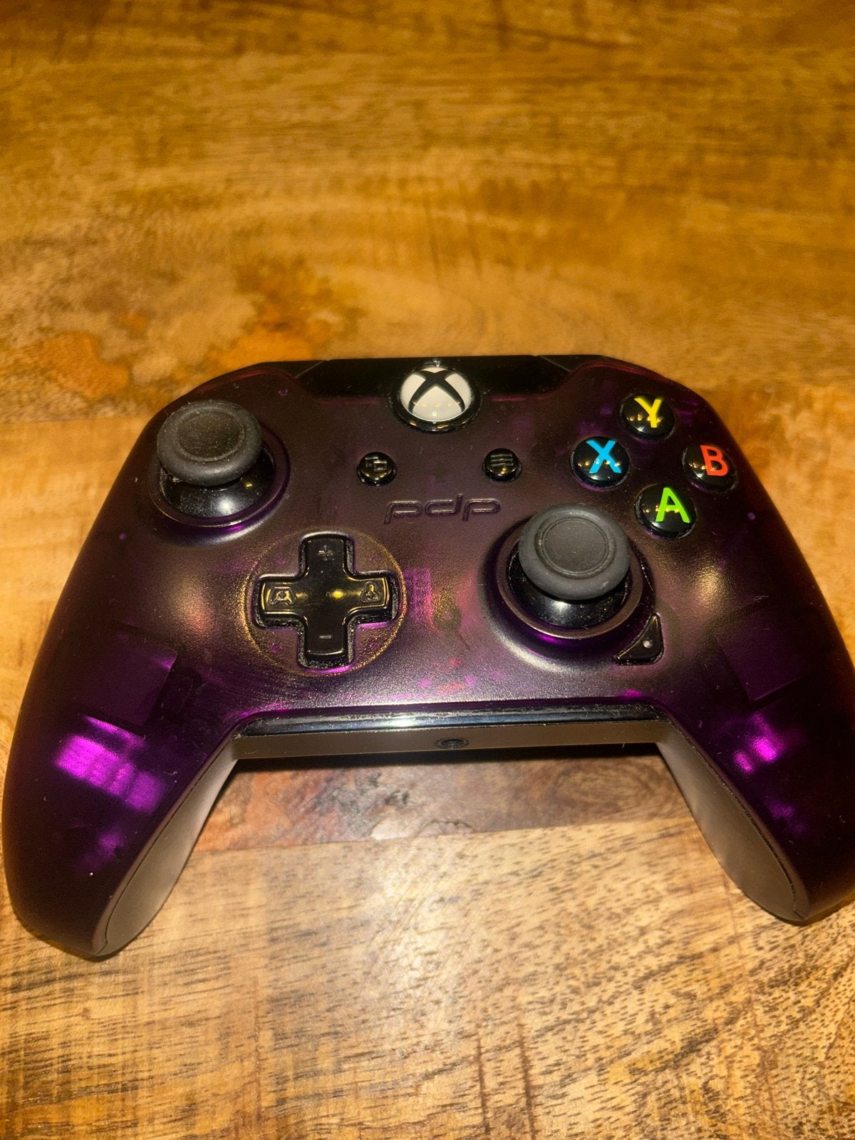 PDP Wired Controller voor Xbox One - Paars, Ophalen of Verzenden, Zo goed als nieuw, Met 1 controller, Xbox One