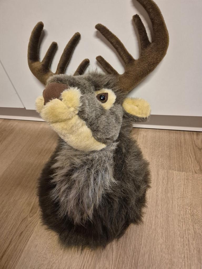 Eland kop wanddecoratie 33 cm, Ophalen of Verzenden