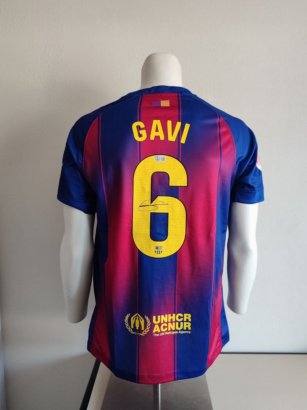 FC Barcelona shirt gesigneerd door Gavi met Beckett coa, Ophalen of Verzenden