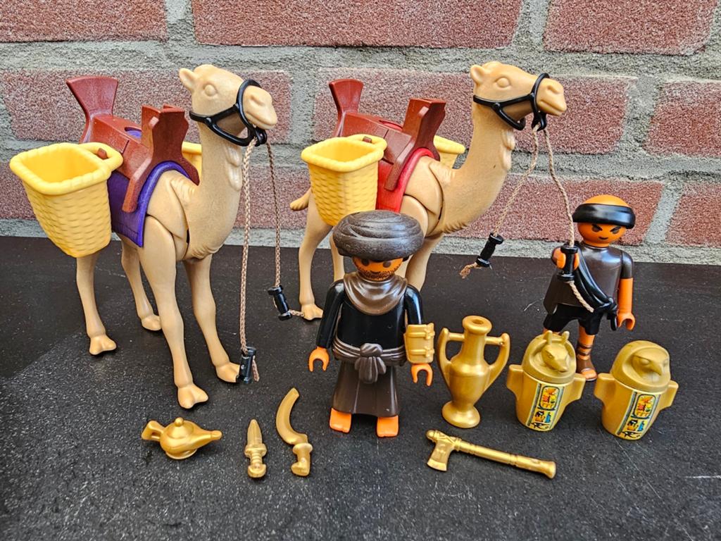 Playmobil 4247 grafrovers met kamelen, Ophalen of Verzenden, Zo goed als nieuw