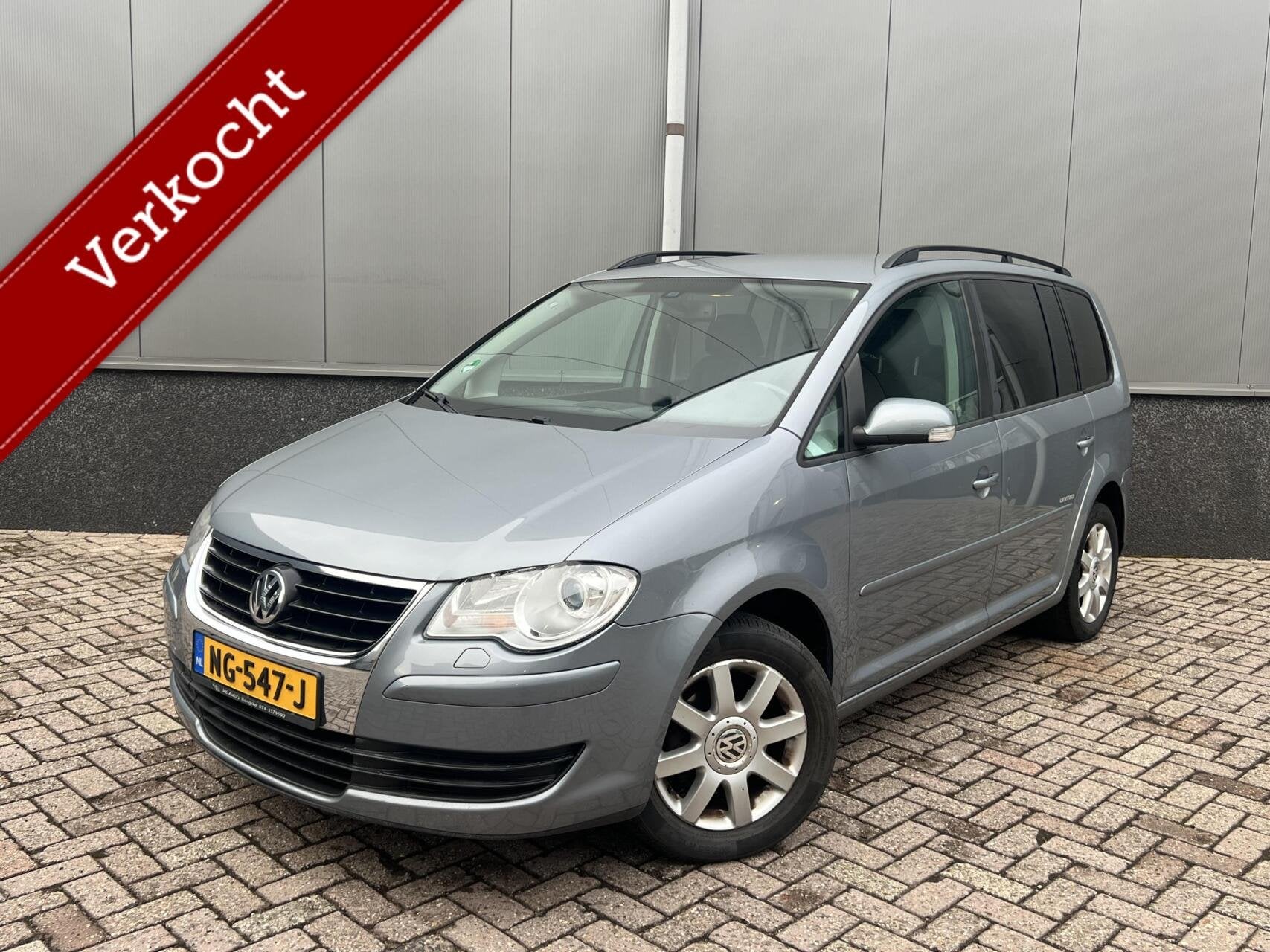 Volkswagen Touran 1.6 United 7-Persoons Climate Cruise, Auto's, Voorwielaandrijving, Gebruikt, 4 cilinders, 7 stoelen