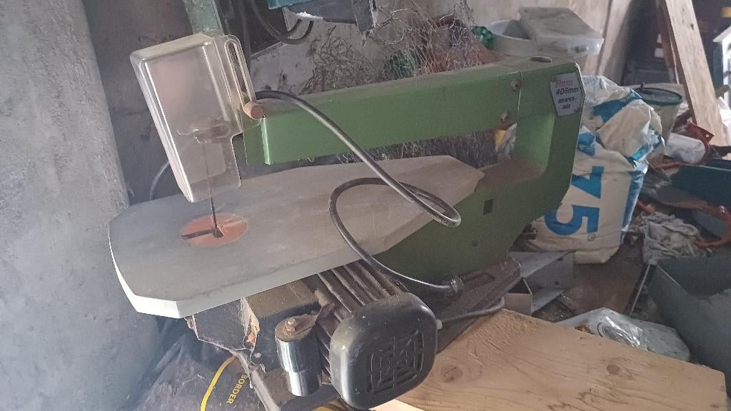 Ferm figuurzaag machine, Ophalen, Gebruikt, Ferm, 30 tot 70 mm