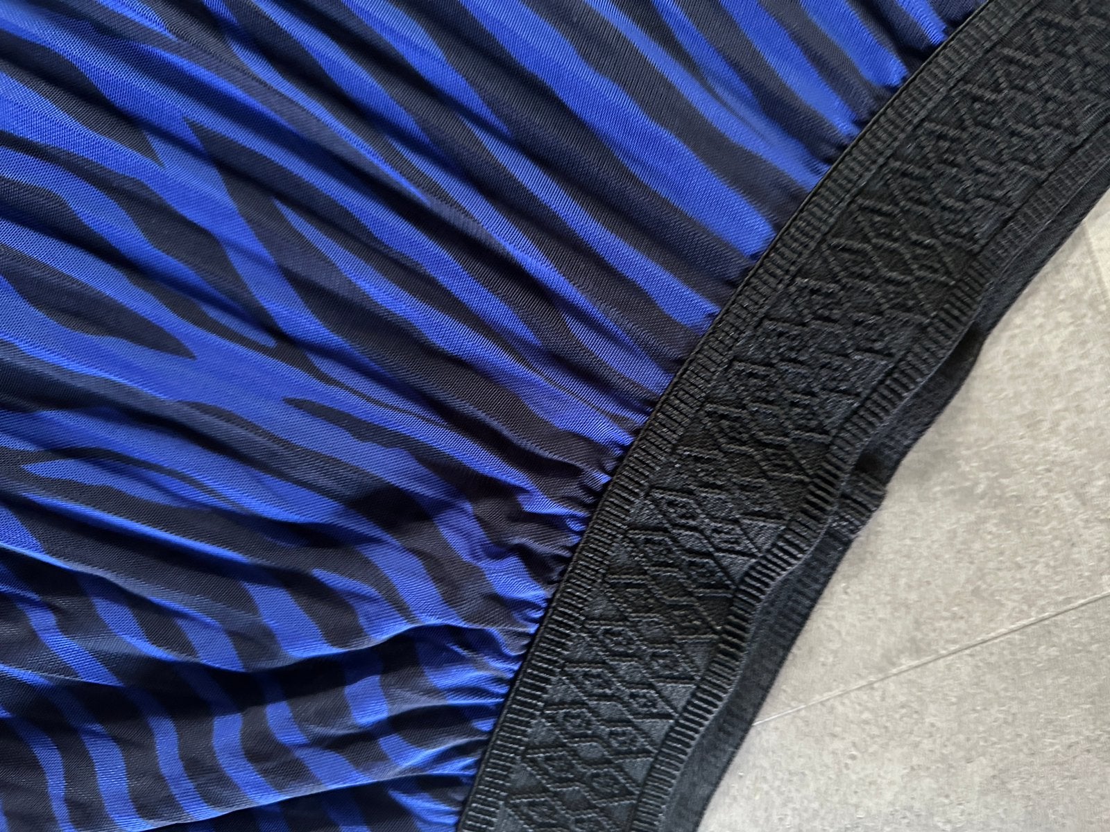 STUDIO ANNELOES rok plooirok L zwart blauw, Maat 38/40 (M), Zwart, Ophalen of Verzenden, Zo goed als nieuw