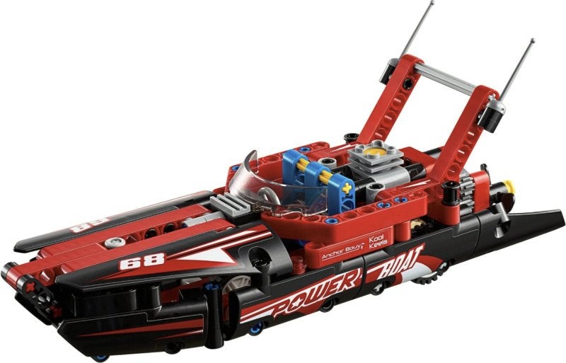 Lego Technic - Power Boat (42089), Kinderen en Baby's, Speelgoed | Duplo en Lego, Gebruikt, Lego, Complete set, Ophalen of Verzenden