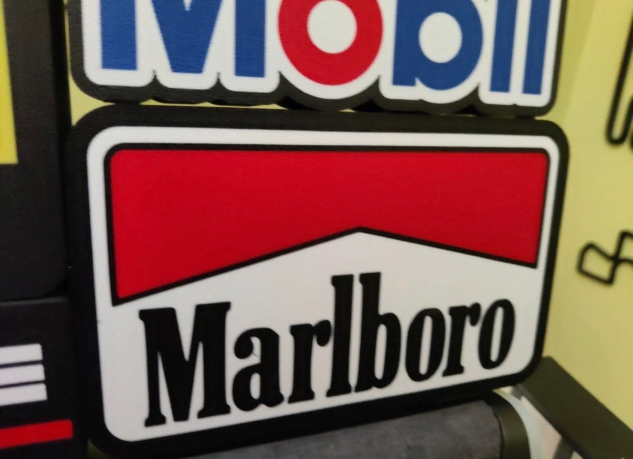 Marlboro Reclame Ledbord - Vintage Stijl Decoratie, Verzenden, Nieuw, Reclamebord