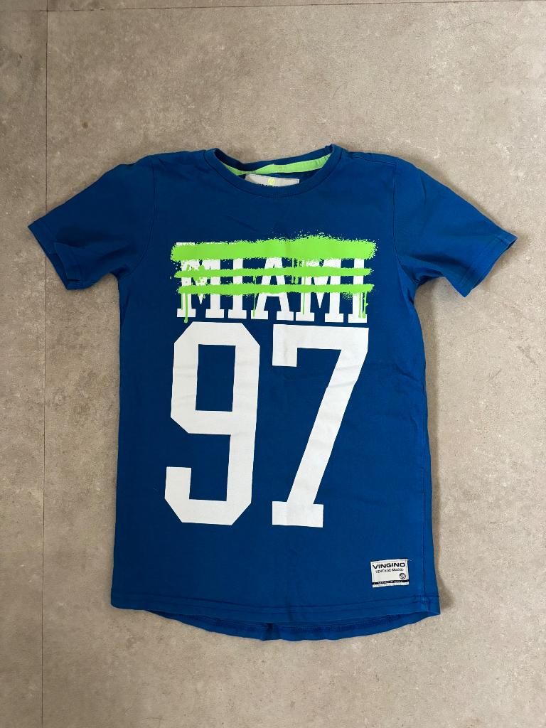 Tshirt vingino maat 122-128 (maat 8), Kinderen en Baby's, Kinderkleding | Maat 122, Gebruikt, Ophalen of Verzenden, Vingino, Shirt of Longsleeve