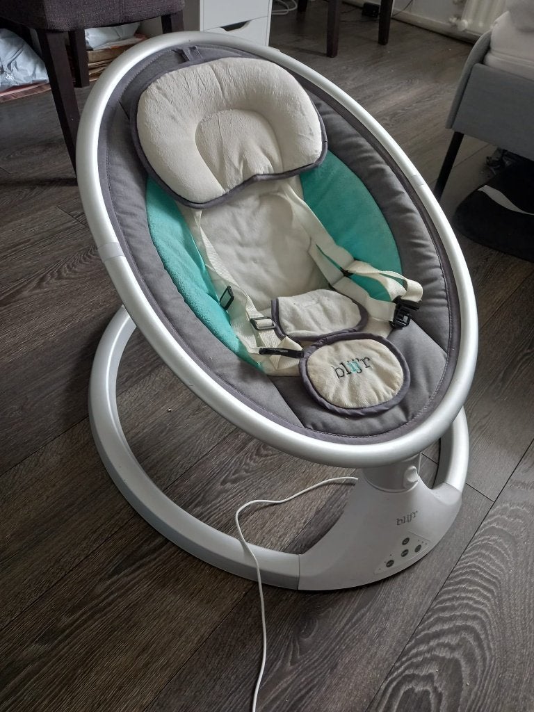 Blij'r elektrische schommelstoel baby, Ophalen of Verzenden, Gebruikt, Schommelstoel, Overige merken